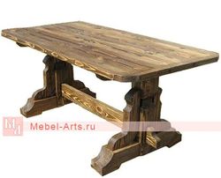 Стол с прямоугольной столешницей