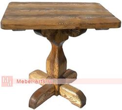 Стол под старину на одной ноге