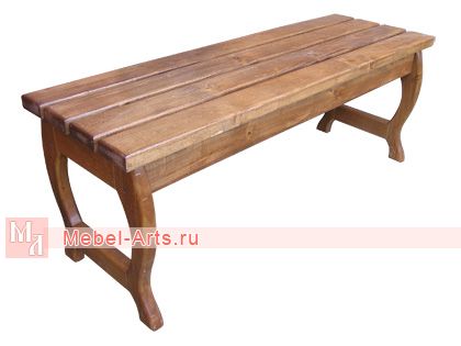 Лавка деревянная